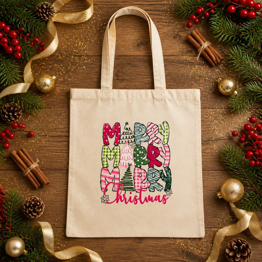 Christmas Tote Bags