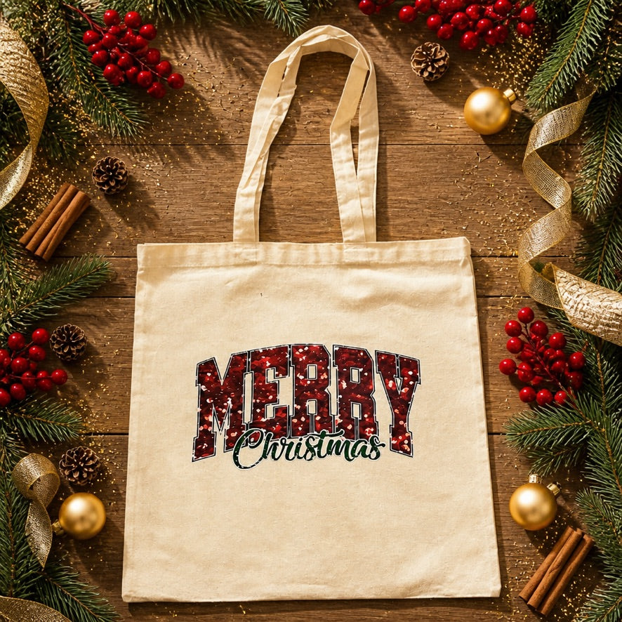 Christmas Tote Bags