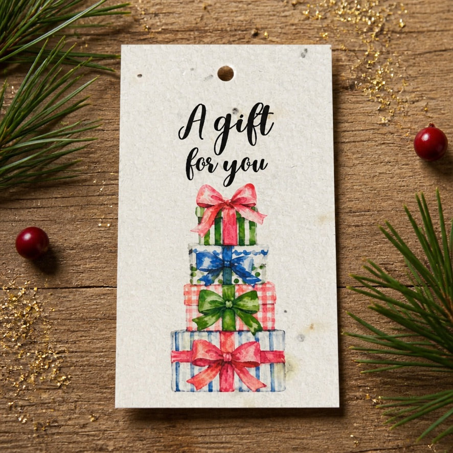 Seeded Gift Tags