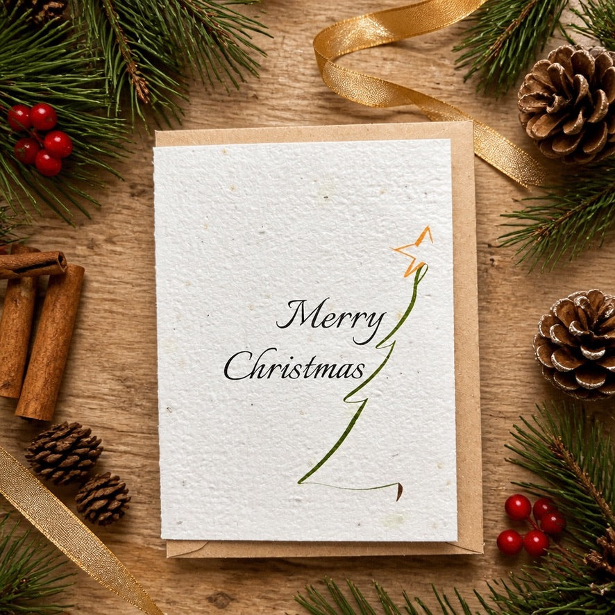 Seeded Christmas Cards