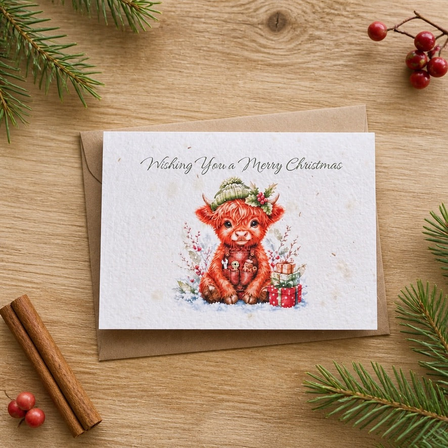 Seeded Christmas Cards