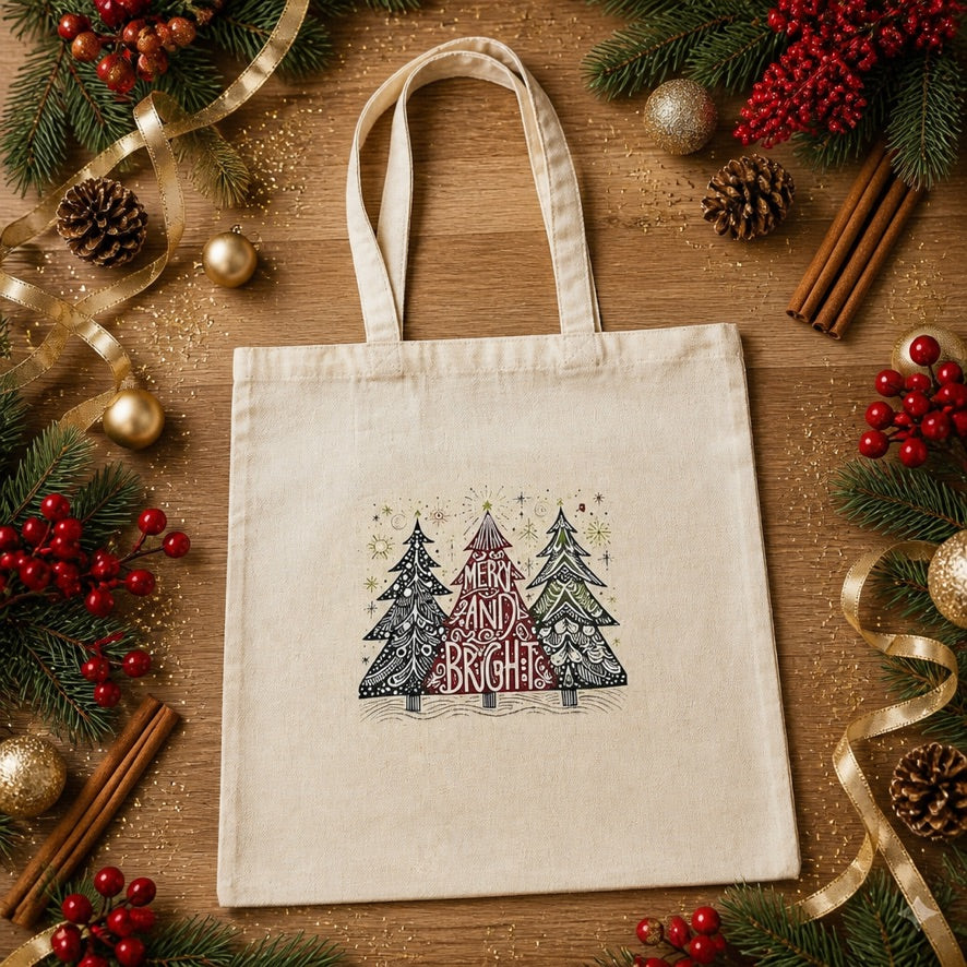 Christmas Tote Bags