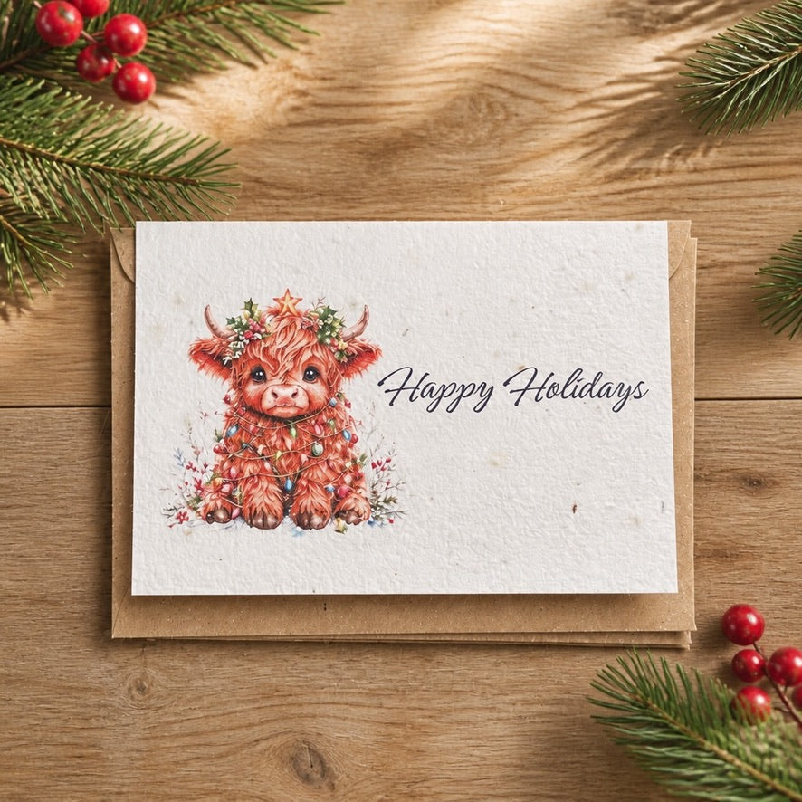 Seeded Christmas Cards