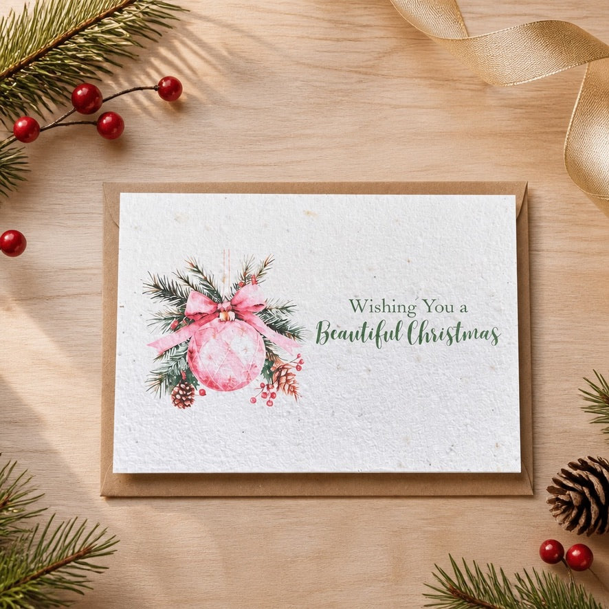 Seeded Christmas Cards