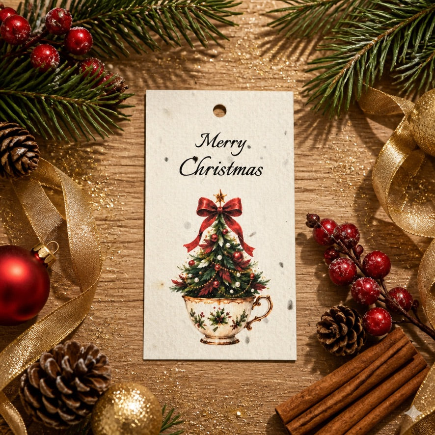 Seeded Gift Tags