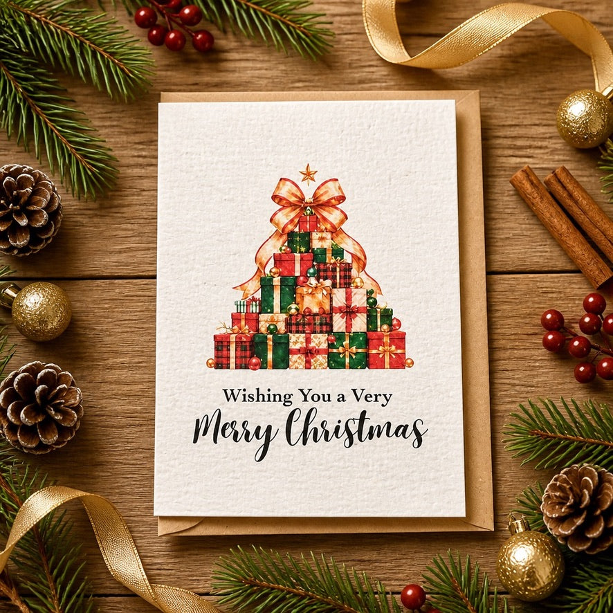 Seeded Christmas Cards