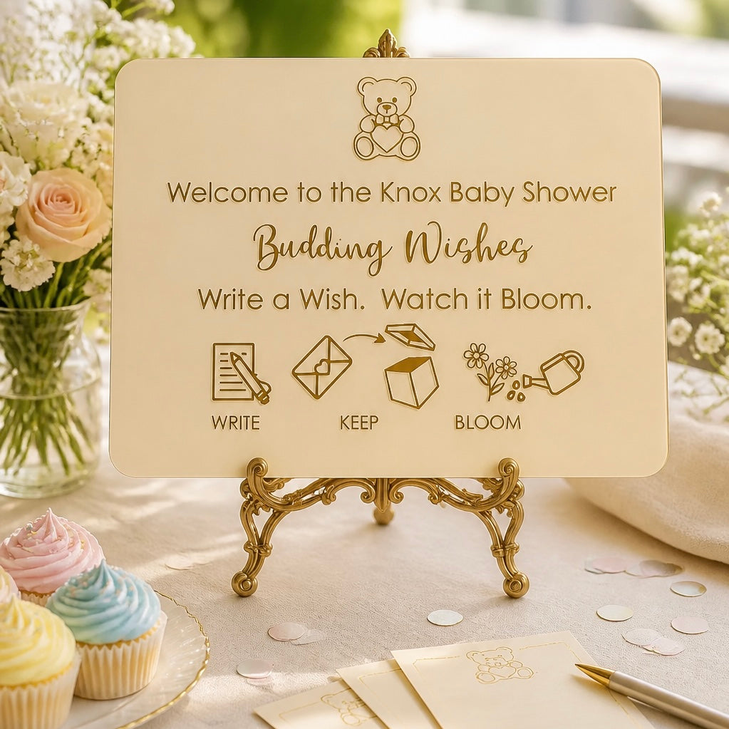 Standard Package – Personalised Baby Shower Gift Set | Budding Wishes