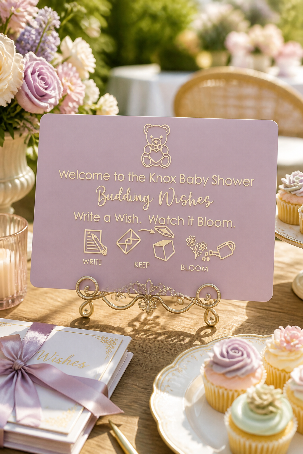 Well Wishes Tableau – Wisteria Dream