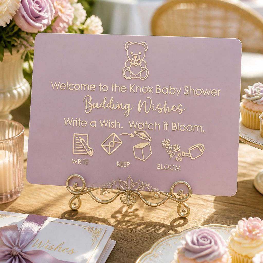 Standard Package – Personalised Baby Shower Gift Set | Budding Wishes
