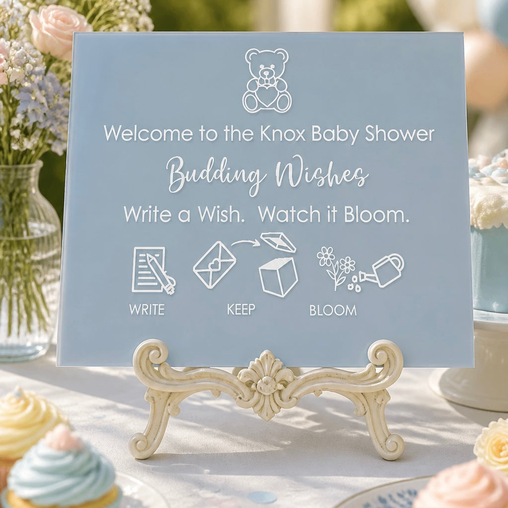 Well Wishes Tableau – Forget-Me-Not Blue