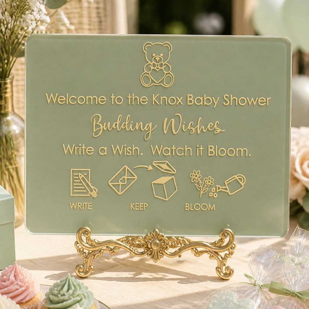 Standard Package – Personalised Baby Shower Gift Set | Budding Wishes