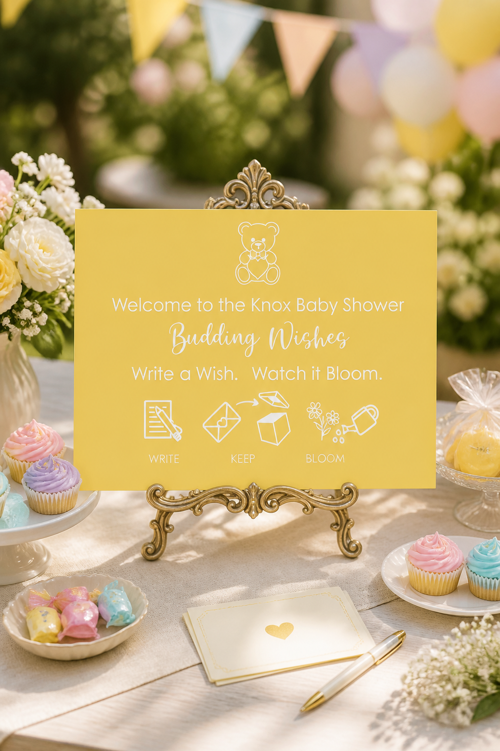 Well Wishes Tableau – Golden Buttercup