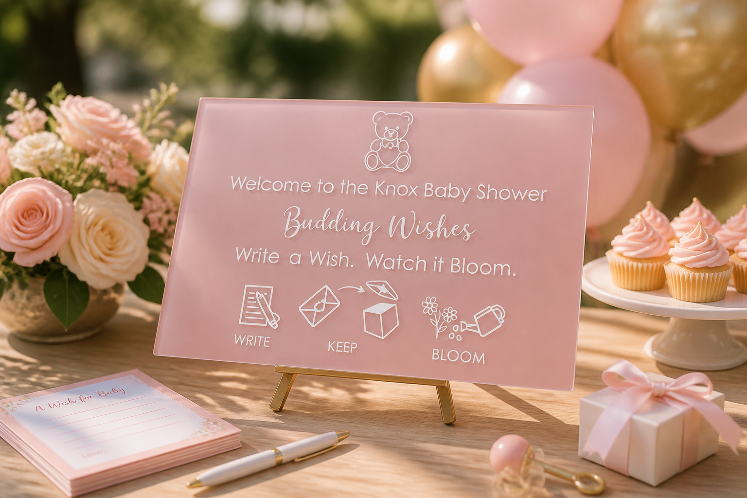 Well Wishes Tableau – Cherry Blossom