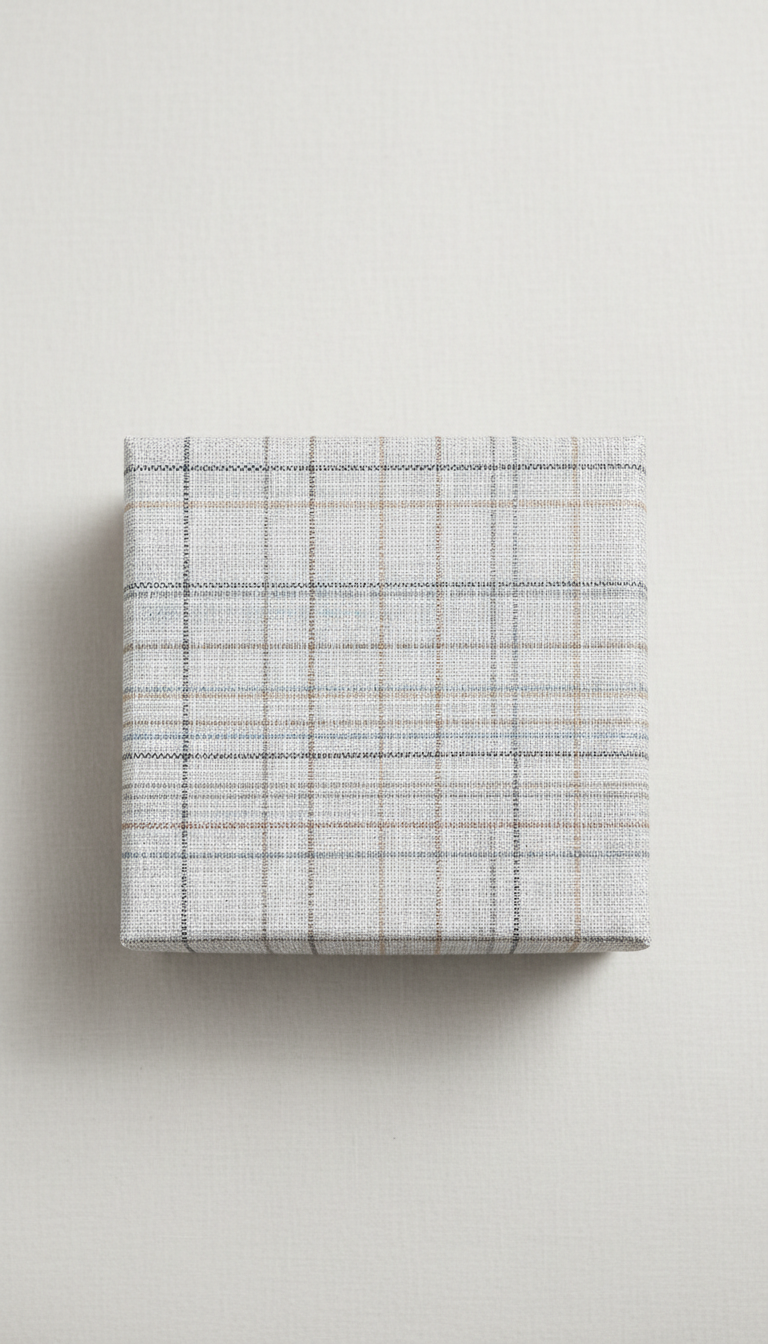 Textured Paper Keepsake Box